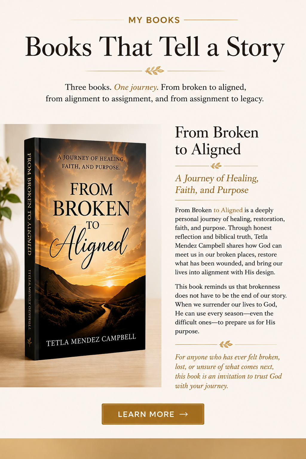 From Broken to Aligned